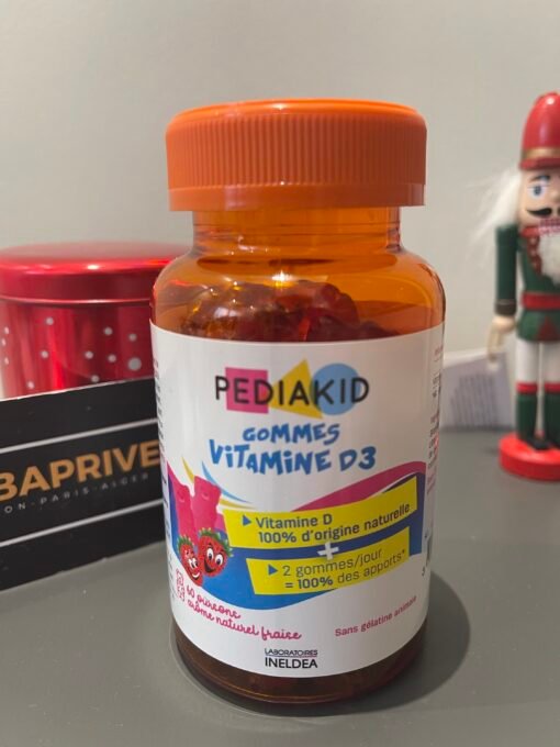 Pediakid -Vitmaine D3 ( 60 gummies )
