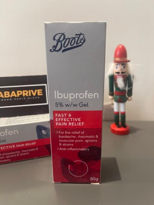 Ibuprofen gel pour douleurs articulaires et musculaires