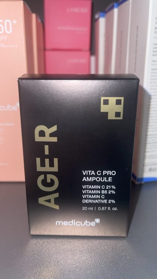 MEDICUBE AGE-R Vita C Pro Ampoule 20ml Pure Vitamin C 25% 20mL / 0.67 fl.oz