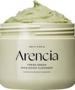 Arencia - Fresh Green Rice Mochi Cleanser - Nettoyant visage mochi au riz vert