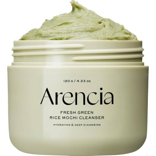 Arencia - Fresh Green Rice Mochi Cleanser - Nettoyant visage mochi au riz vert
