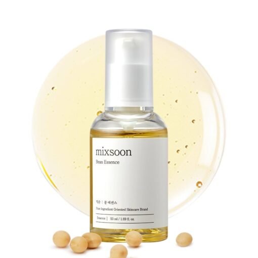 Mixsoon Essence aux graines de soja 50ml | Sérum naturel au soja fermenté hydratant et nourissant |