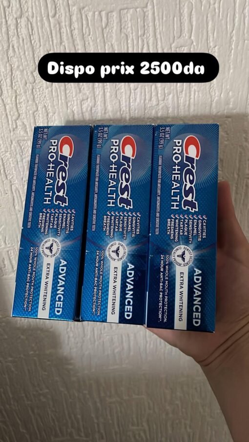 dentifrice Crest Blanchiment