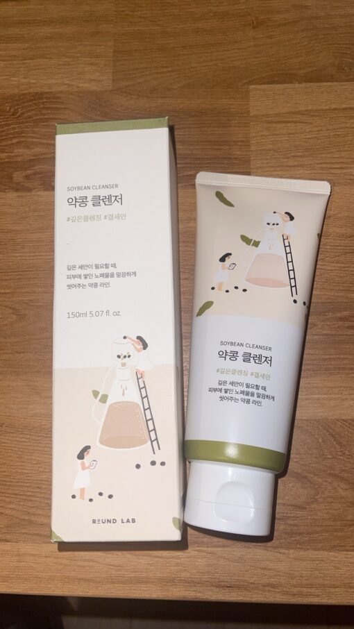Round lab soybean cleanser