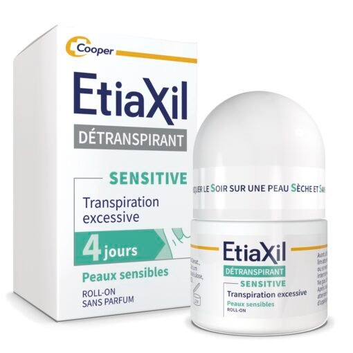 Etiaxil Détranspirant Peaux Sensibles aisselles Transpiration excessive des aisselles